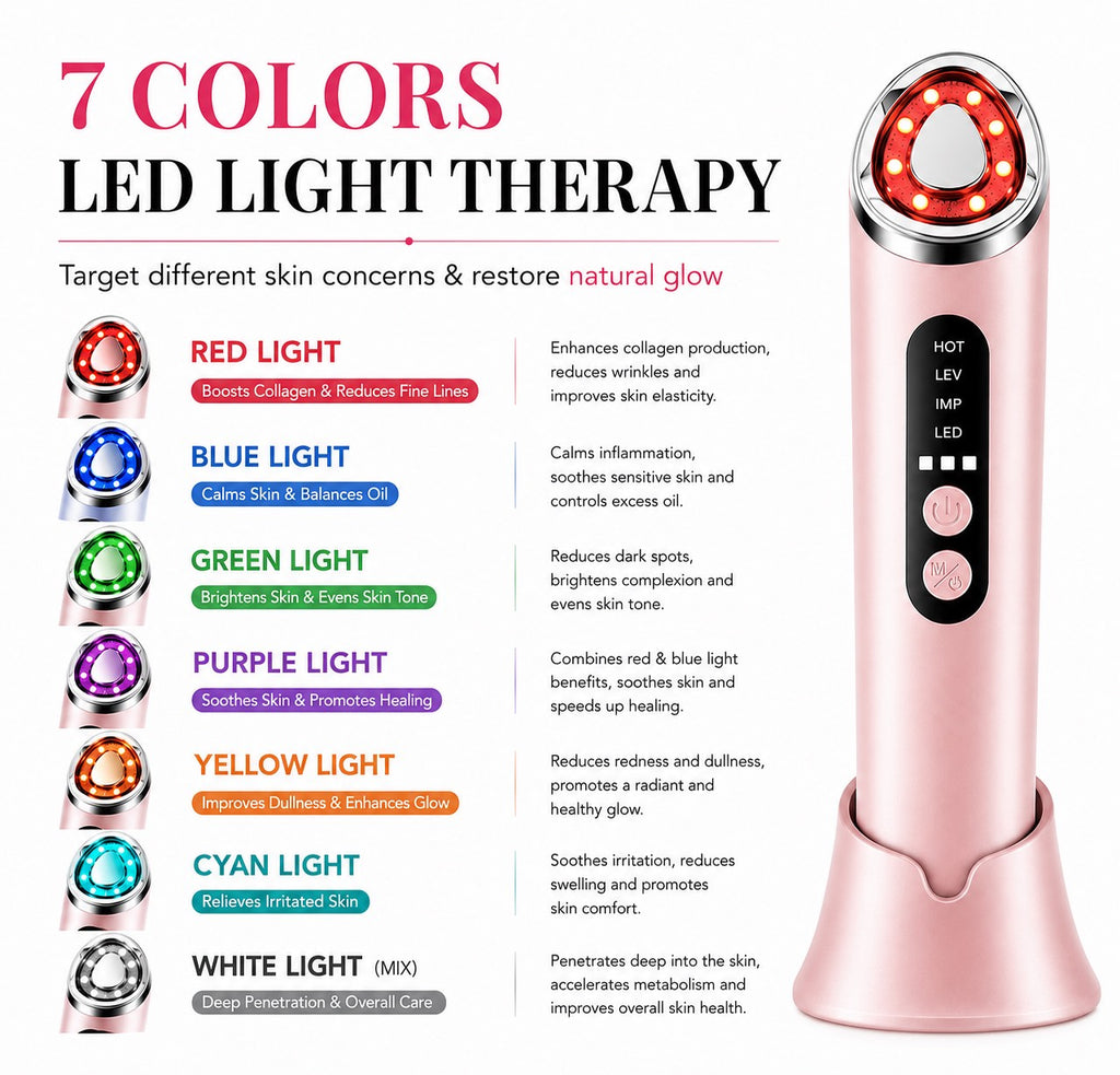 7-in-1 Glass Glow Facial Device