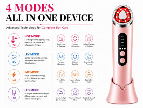 7-in-1 Glass Glow Facial Device